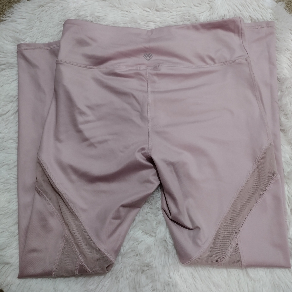 Forever 21 High Waist Full length Lilac Yoga Leggings Size Large - Picture 2 of 5